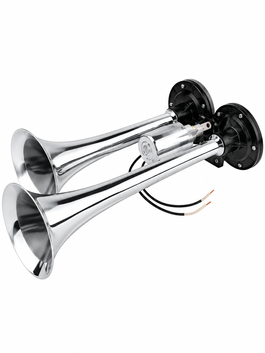 Pito de Trompeta Cromado 12 V&24 V