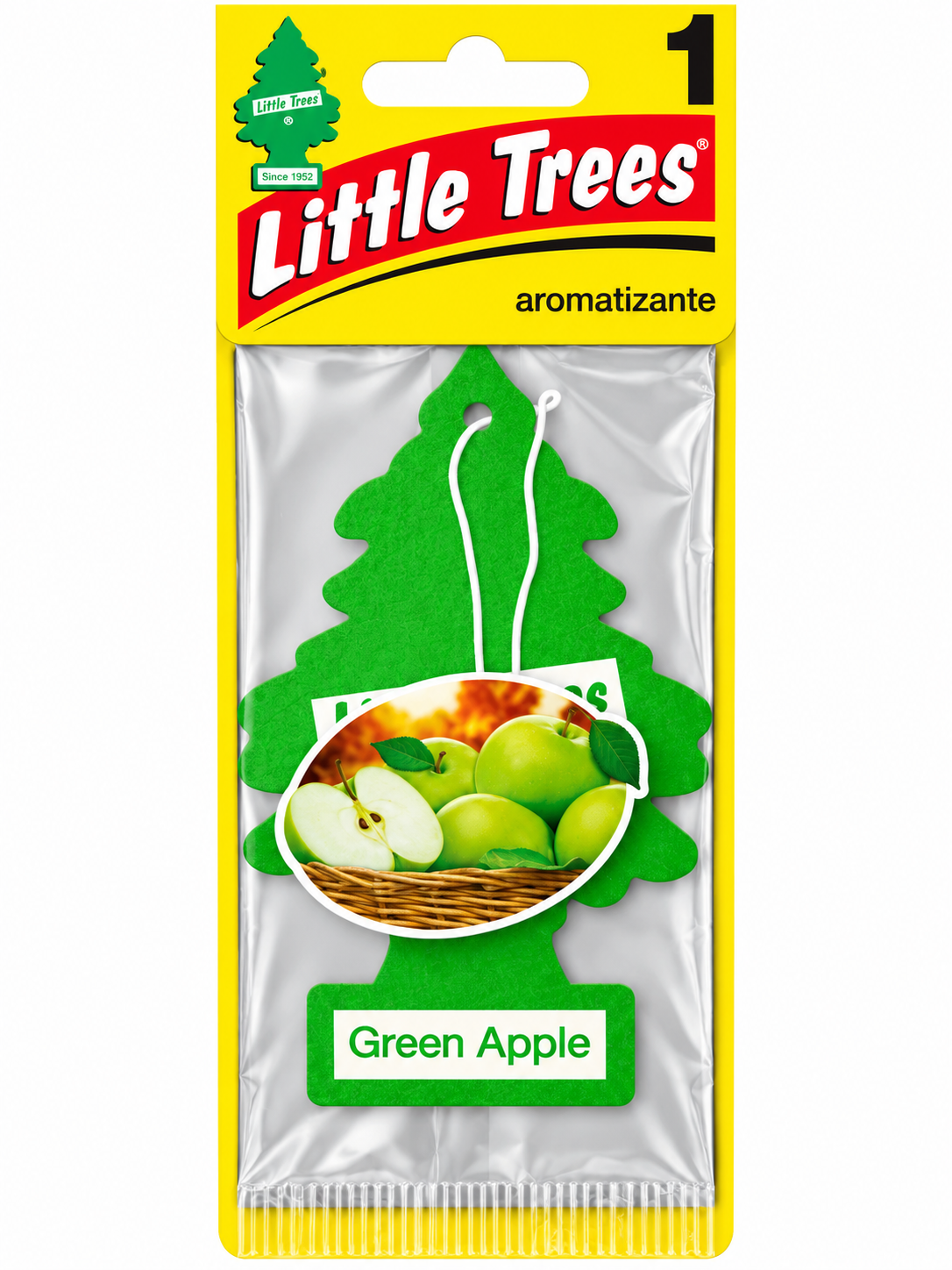 Aromatizante automotriz Air Freshener Organic Manzana