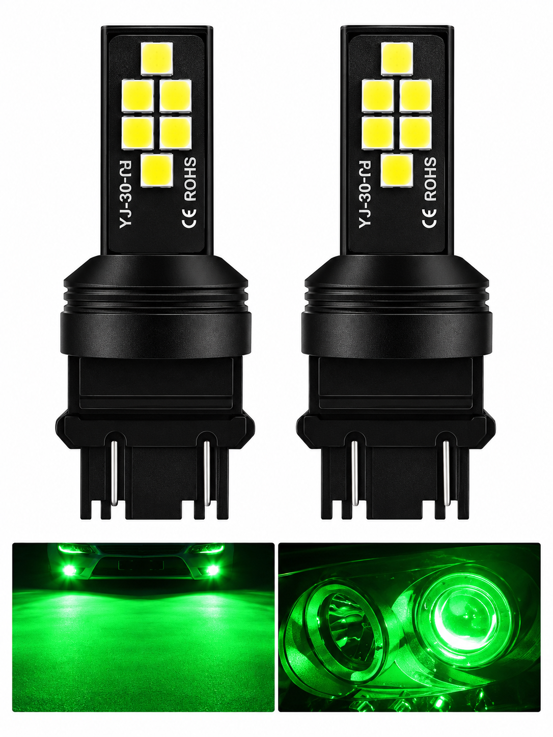 Foquito 3156 12 V Verde