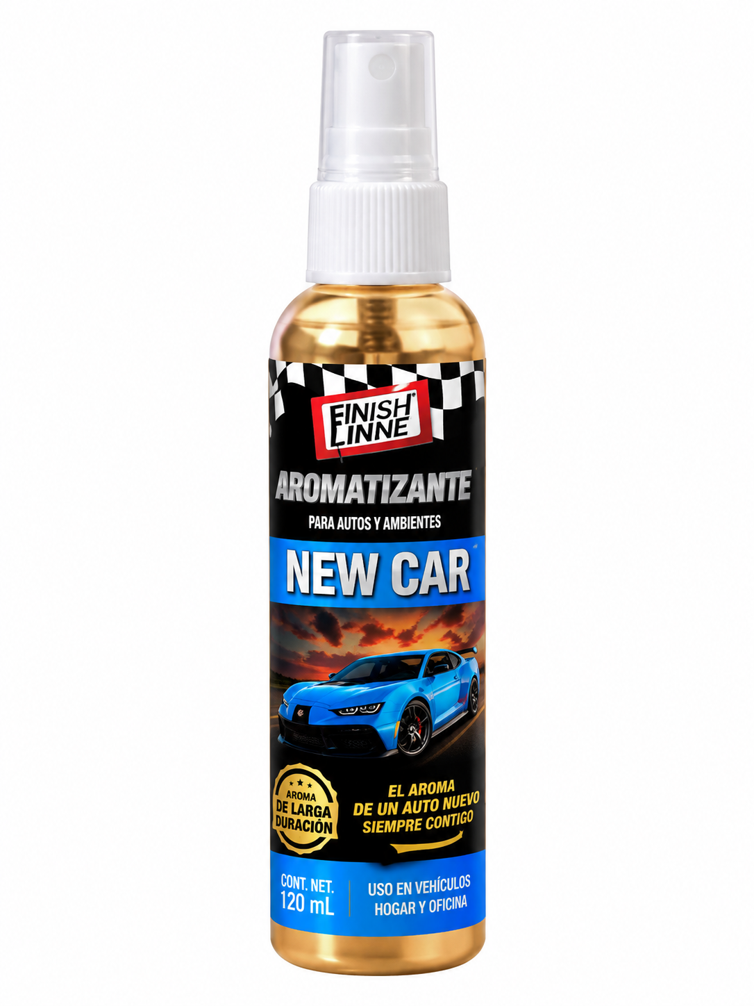Aromatizante automotriz New Car Spray 60ML Eucalipto