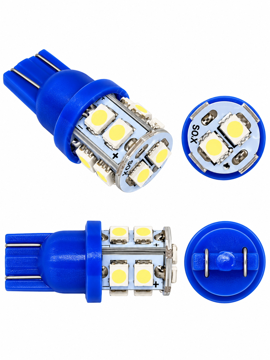 Foco automotriz 3156, 12 V 2PZS LED Azul