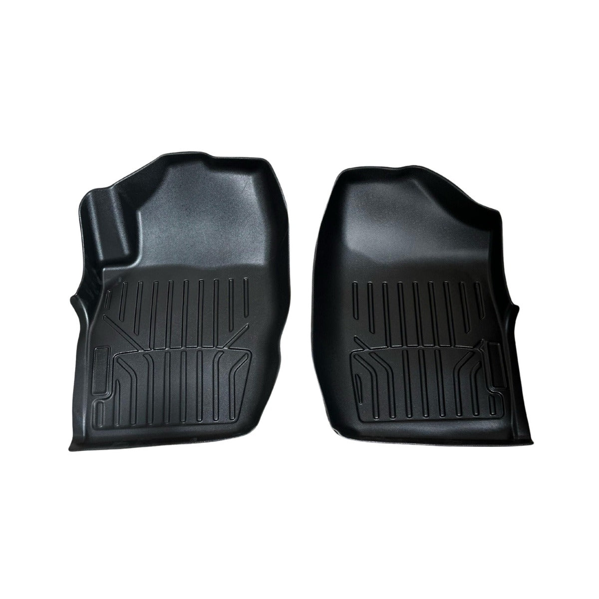 Alfombra de bandeja Nissan Navara 2008-2013 2 piezas 3D negra