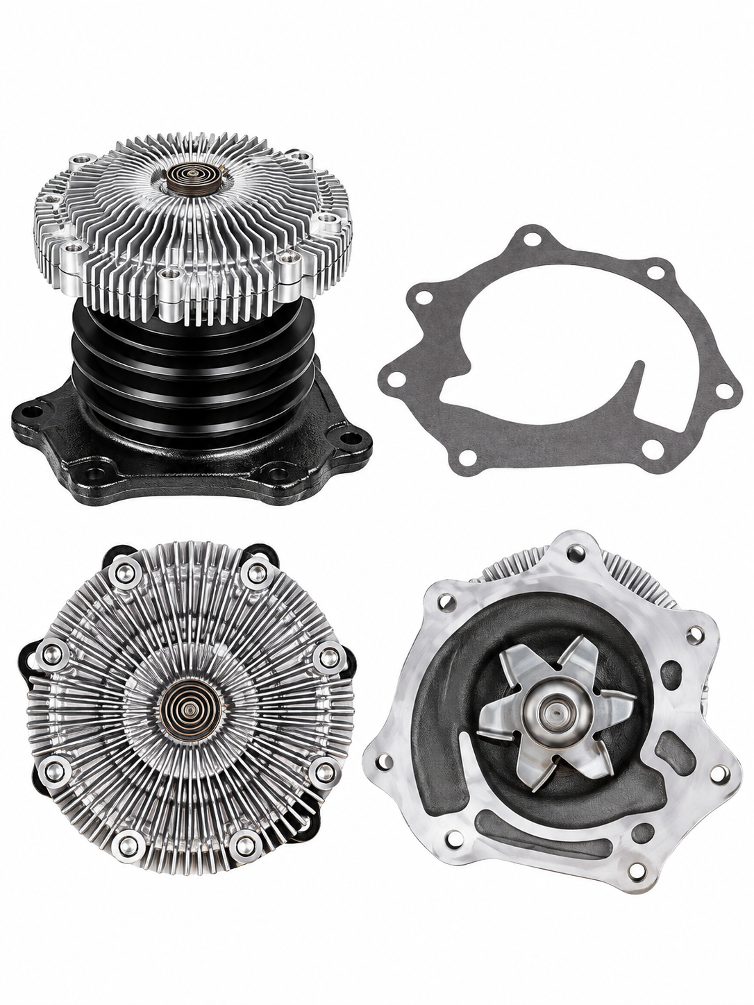 Bomba de agua para Nissan TD27 Fan Clutch Grande