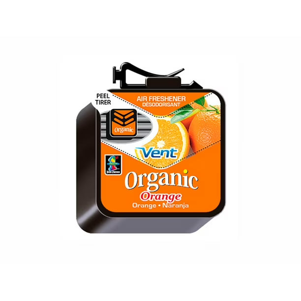 Aromatizante automotriz Air Freshener Organic Naranja