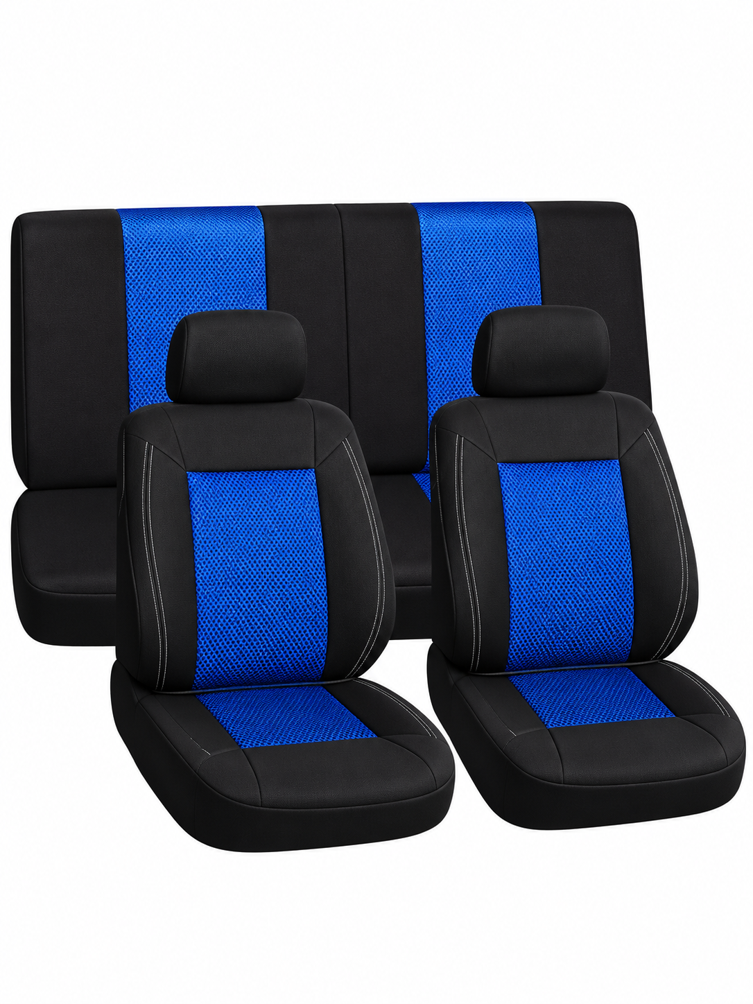 Cobertor de asiento Azul 6PZAS