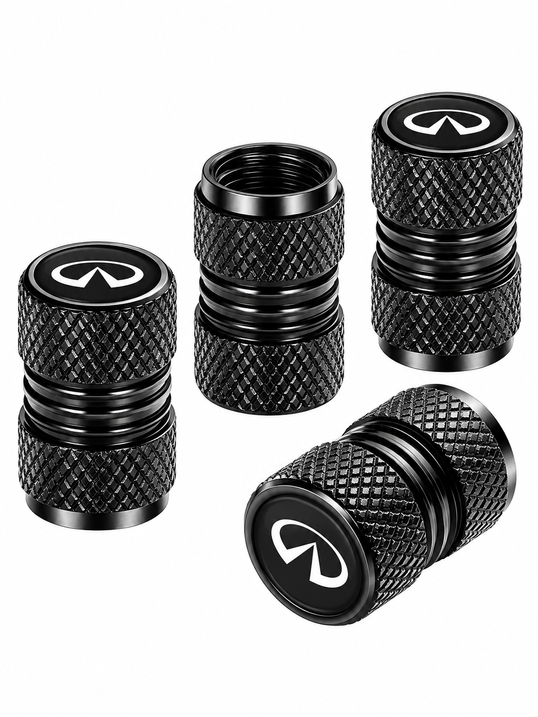 Tapa Logo Valvulas Aire 4PCS