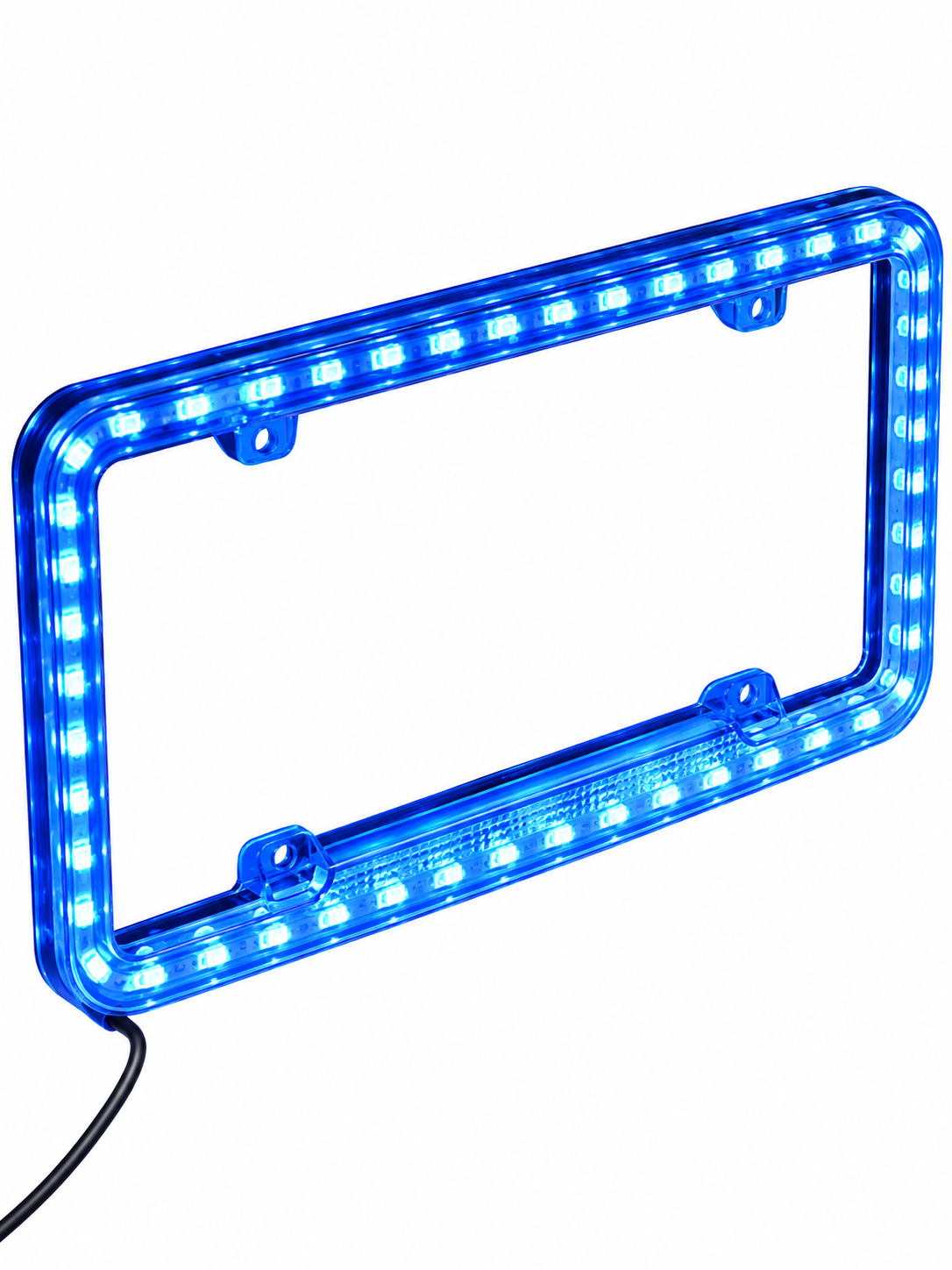 Porta Placa para Toyota con LED Azul