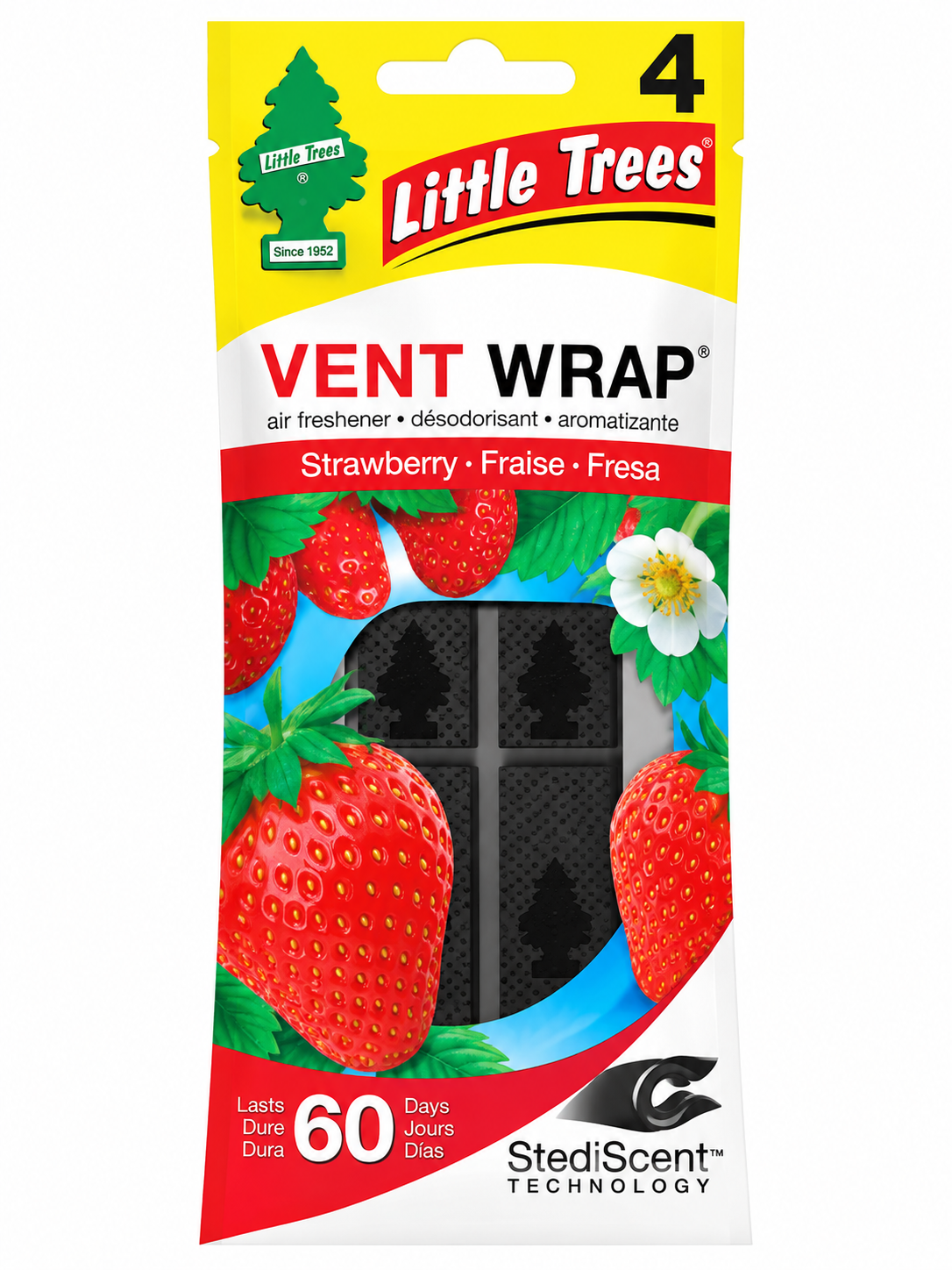 Aromatizante automotriz Little Box Vent Fresa