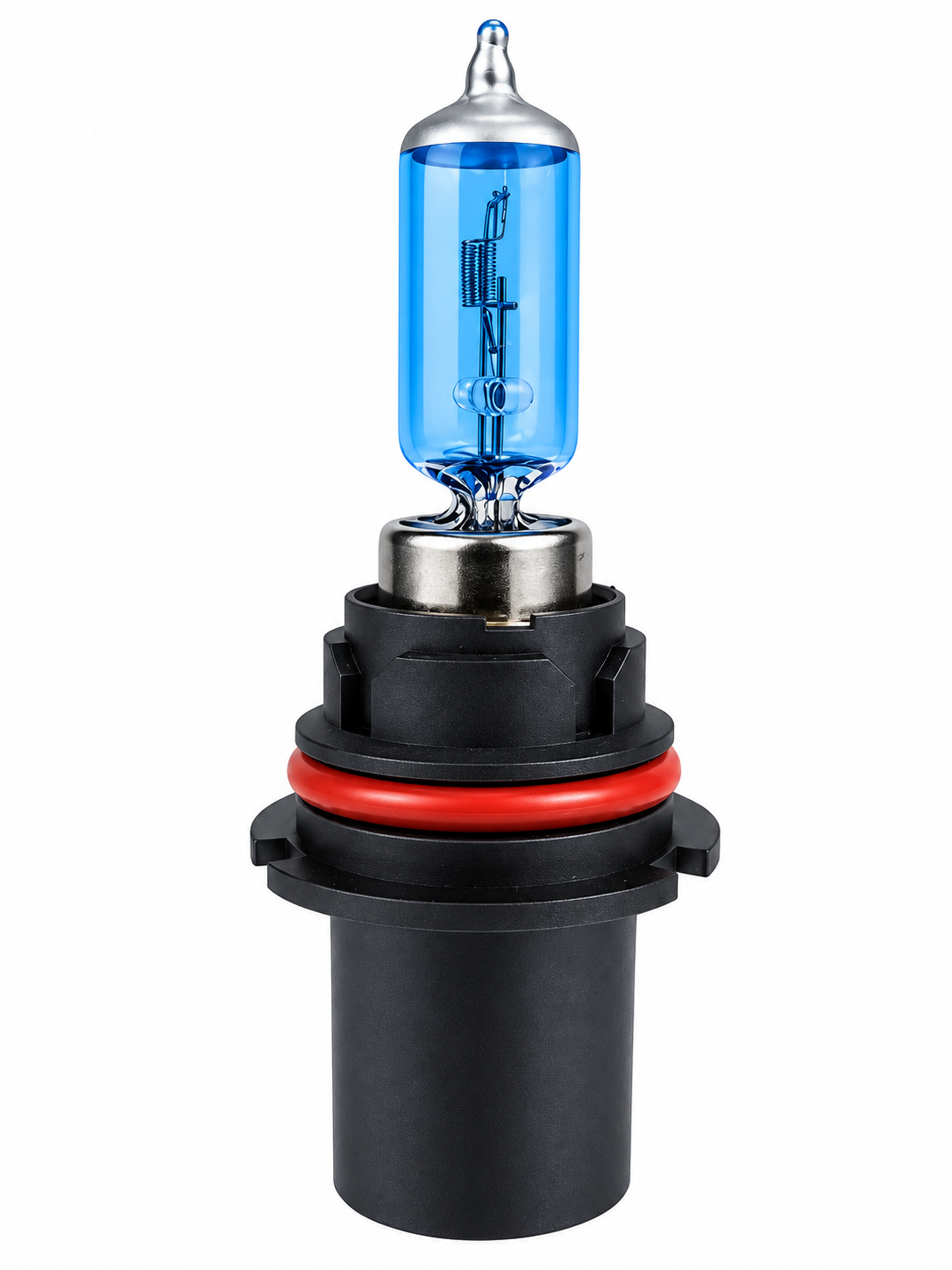 Lámpara halógena Circular Hule 5" Azul