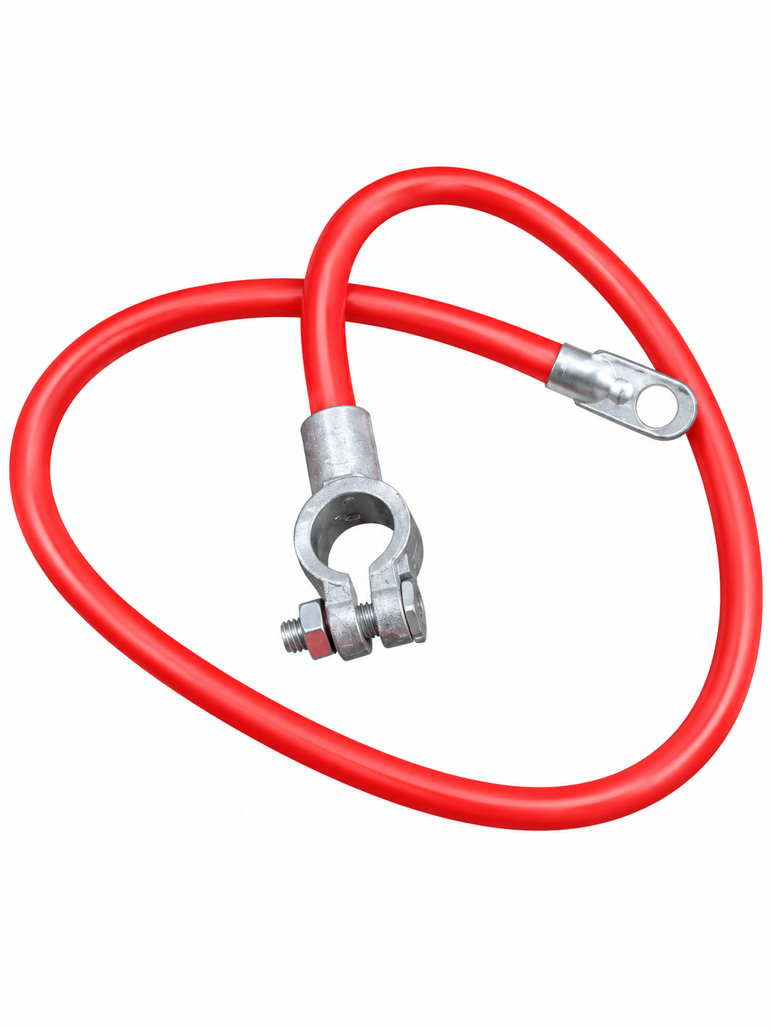 Cable Bateria 30" Rojo