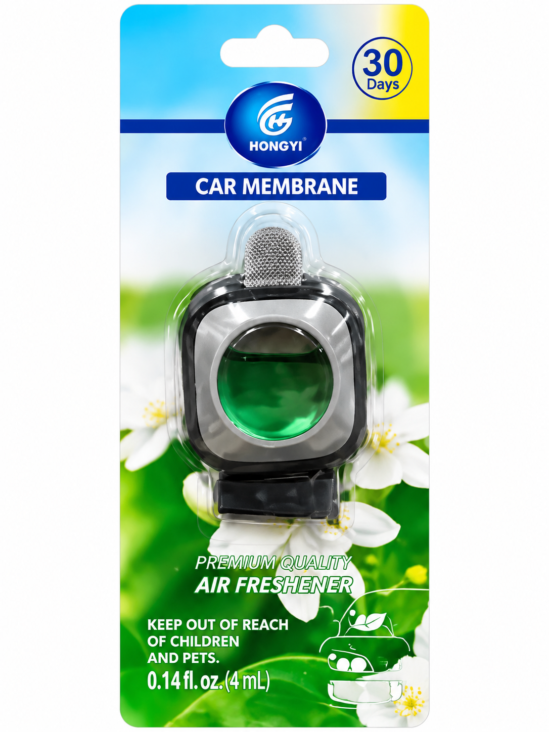 Aromatizante automotriz Air Freshener Organic Jazmin