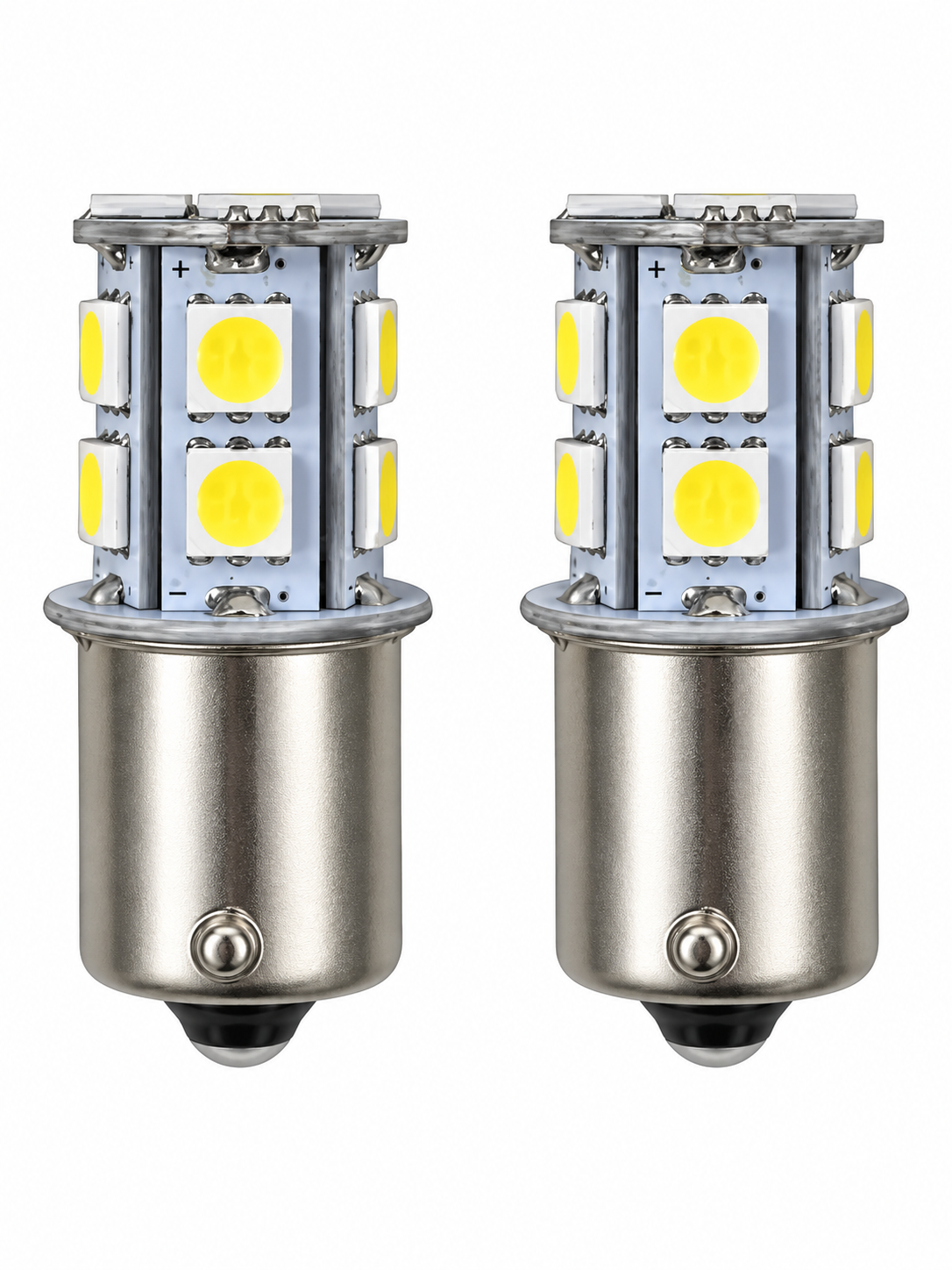 Foco automotriz LED 2PZAS BA15S BA15D