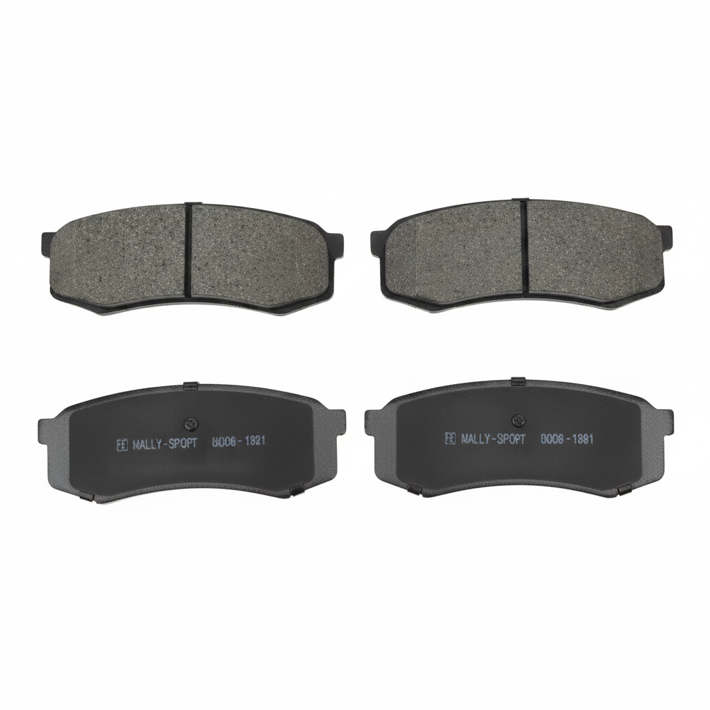 Pastillas de freno Toyota Prado 1993 en adelante 4Runner 2003 en adelante Land Cruiser 1991-1997 Sequoia 2001-2007 Trasera