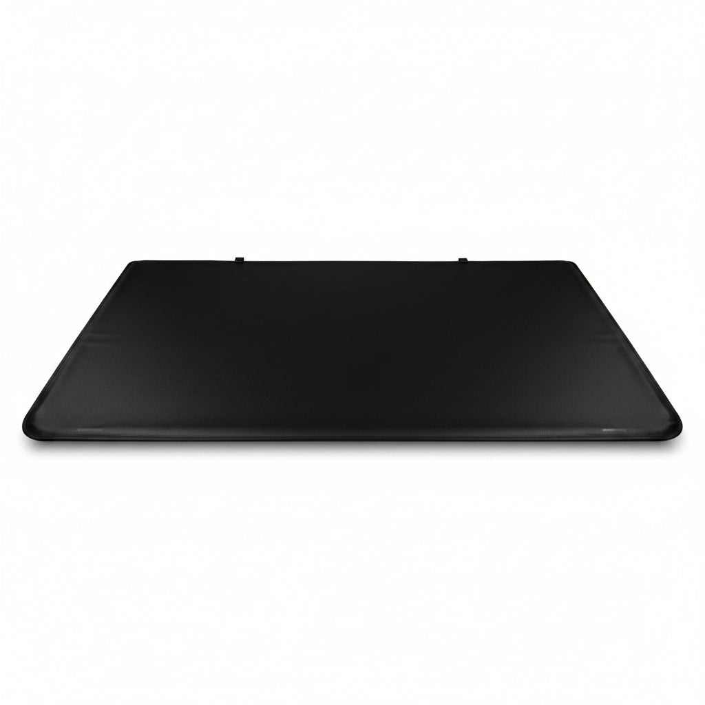 Lona retráctil de paila bloqueo giratorio aluminio Ford F-150 5.516-21 / Dodge Ram 5.5 2013-2021 negra