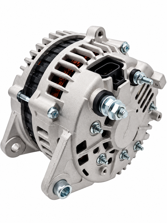 Alternador para Nissan QD32 TD27 (2 Pina CUADRADA)12 V, 100 A