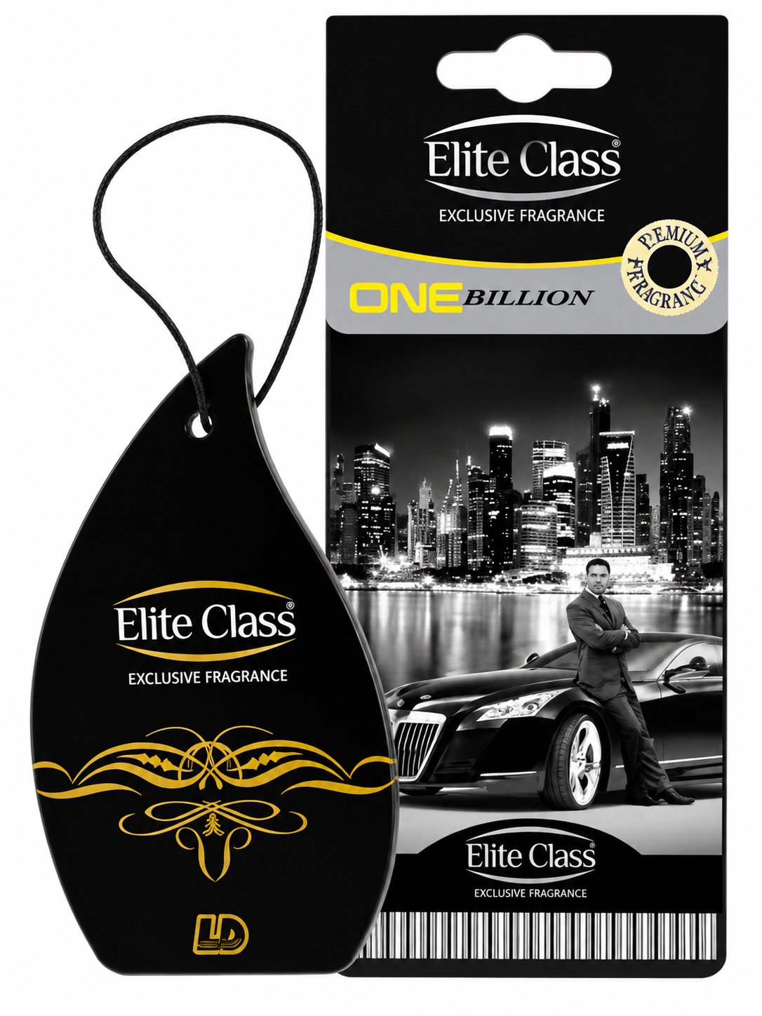 Aromatizante automotriz Elite Class Blister #13 Monoi Tahiti