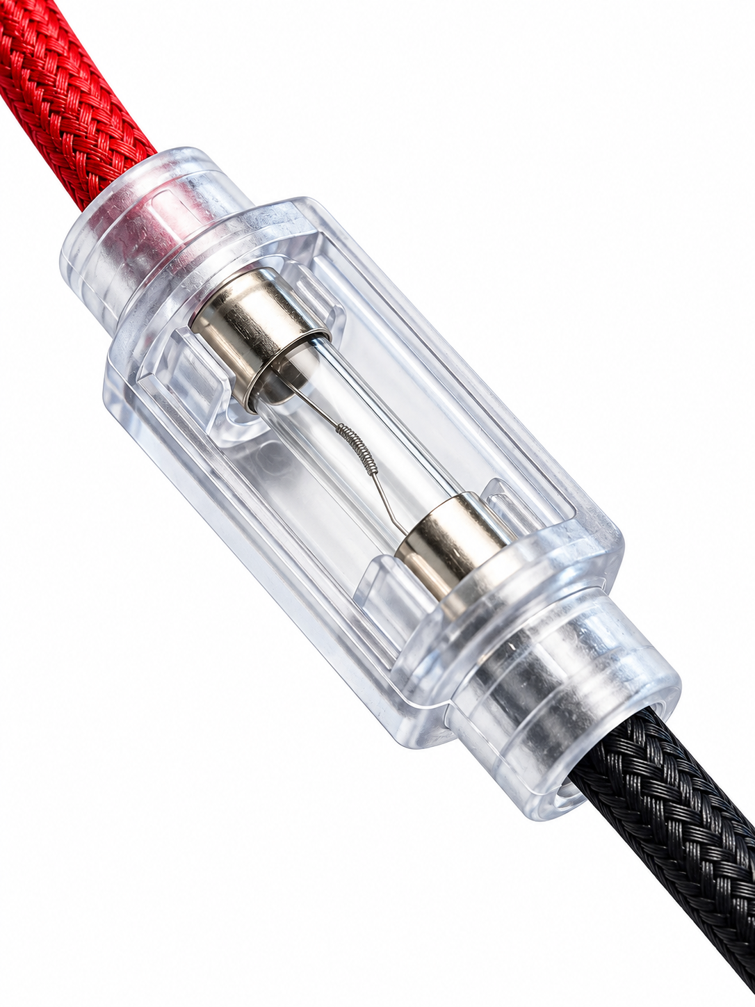 Porta Fusible 2 Cables de Vidrio