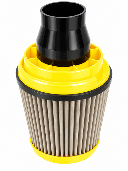 Filtro Intake Amarillo 3"