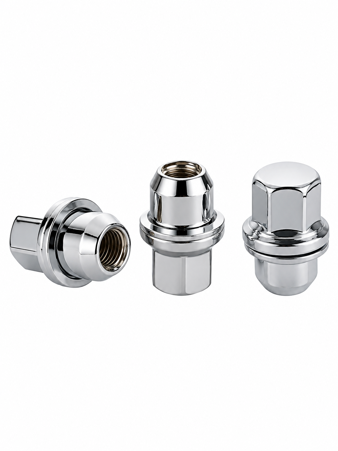 Tuercas cromadas 12X1.25MM Seguridad Hexagonal
