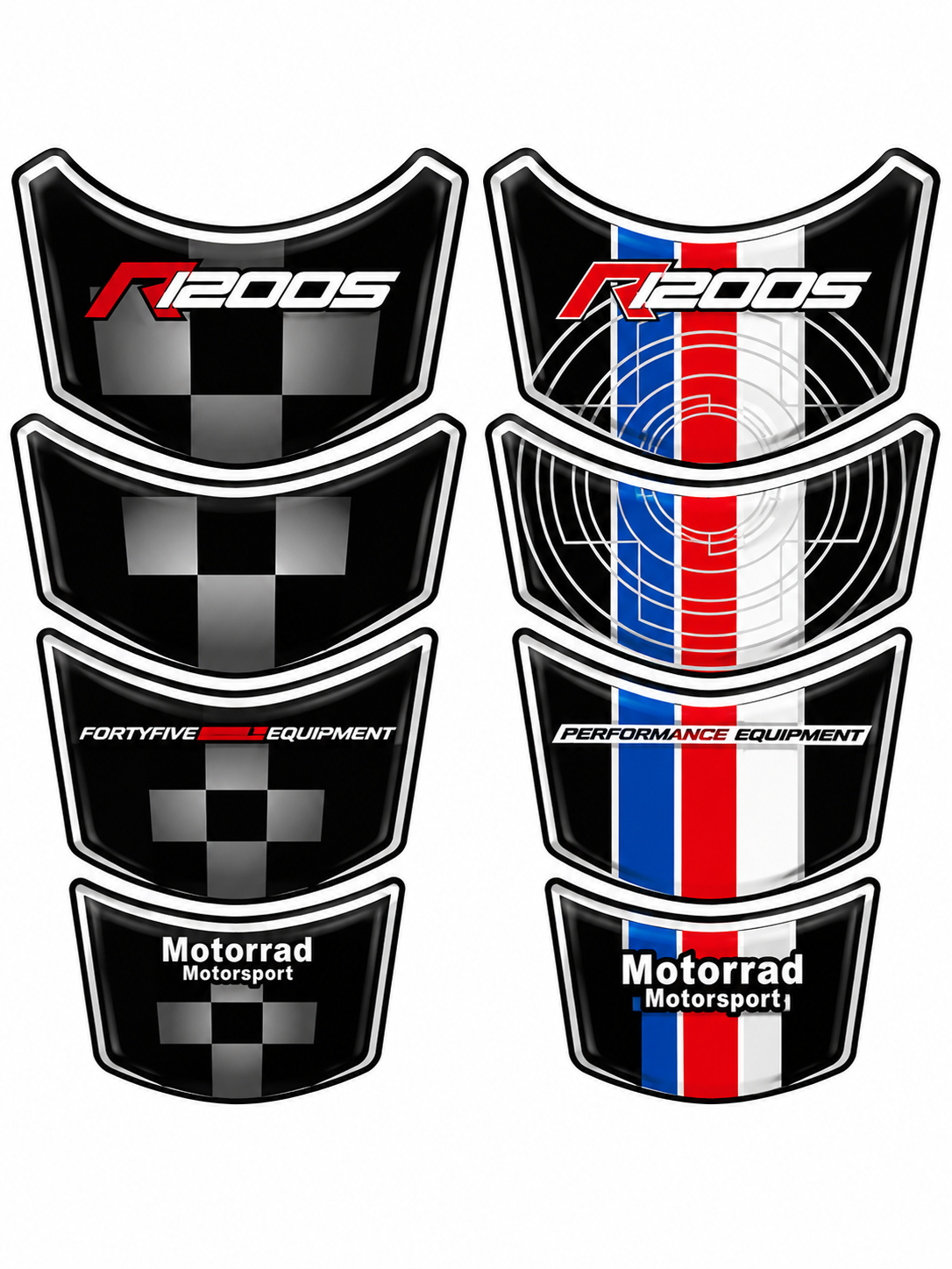 Etiqueta Tanque Combustible Motor Sport