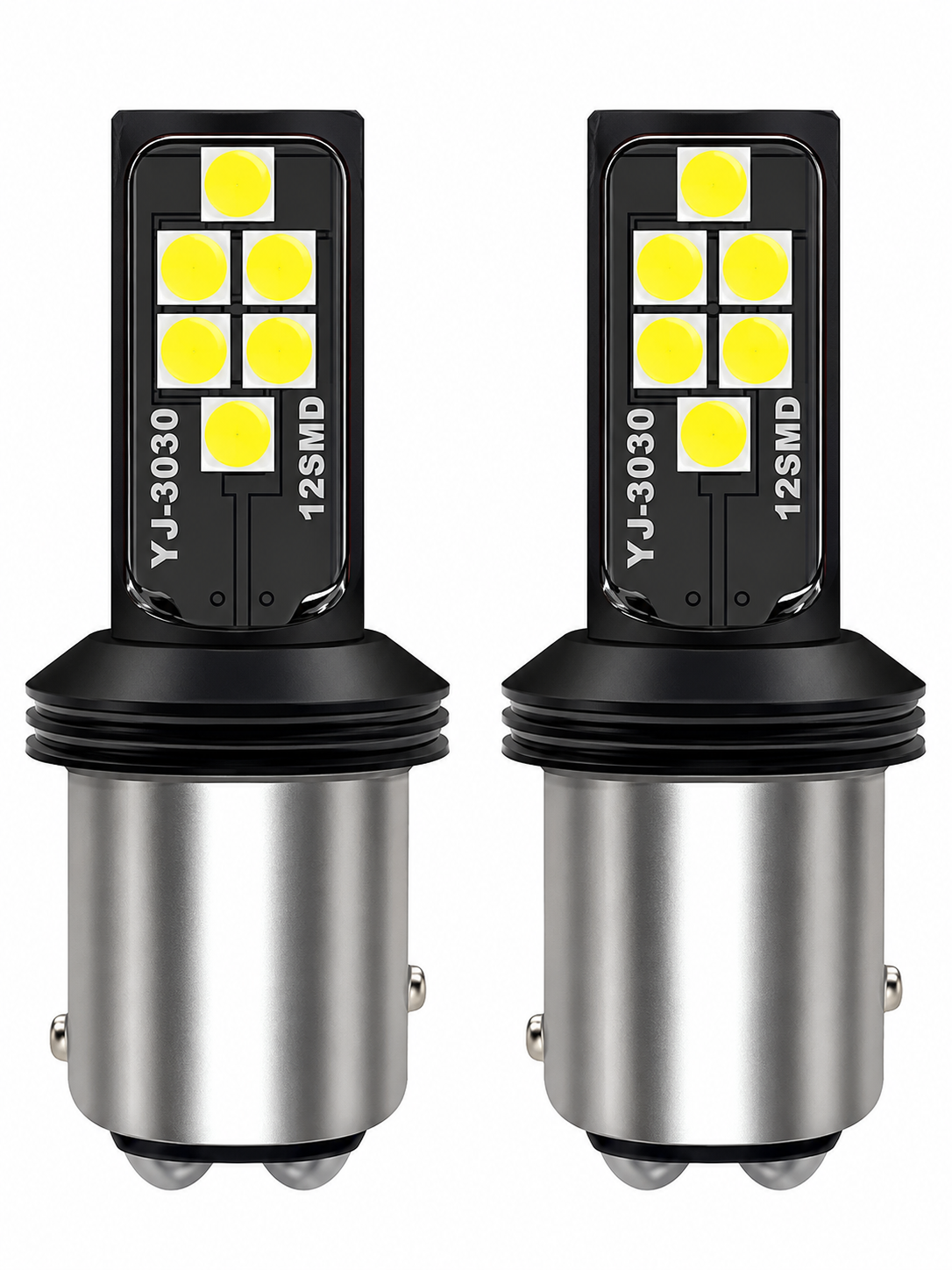 Foco automotriz 3157, 12 V 2PZS LED Verde