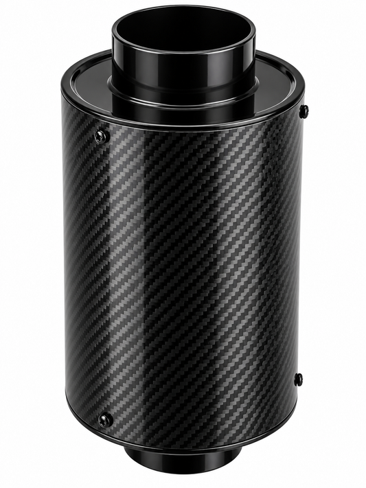 Filtro Intake Carbono 3"