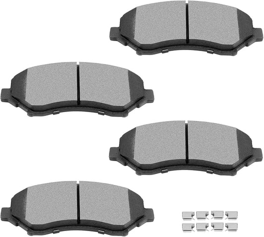 Pastillas de freno cerámica Jeep Liberty 2008-2012 Wrangler 2007 en adelante Dodge Grand Caravan 2008-2013