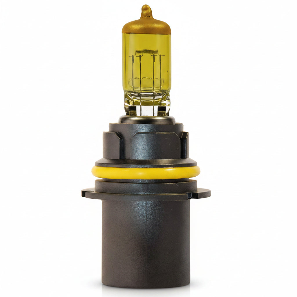 Bombillo halógeno 9004 xenón amarillo 12V 100/80W