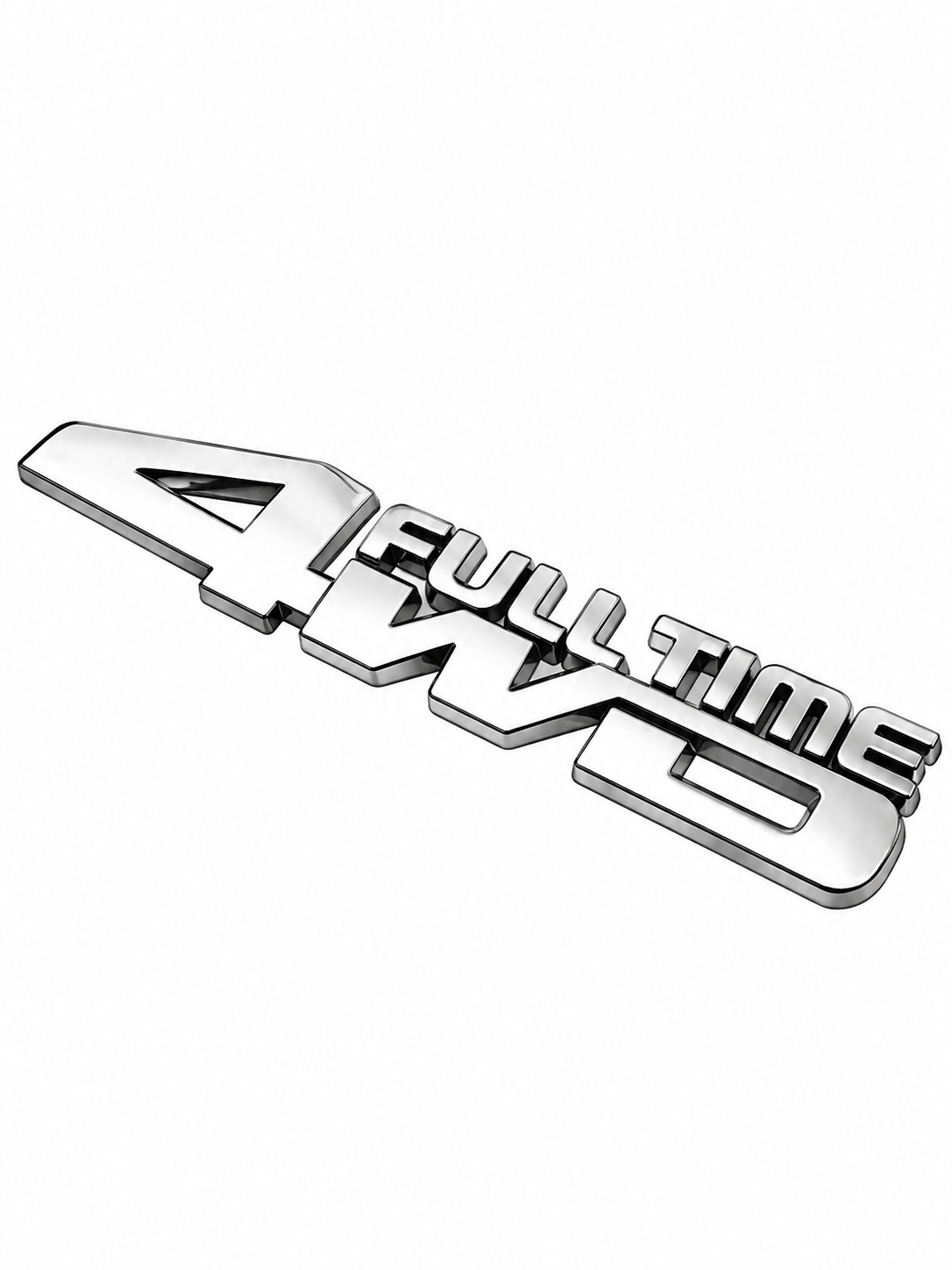 Emblema Cromado 4WD Full Time