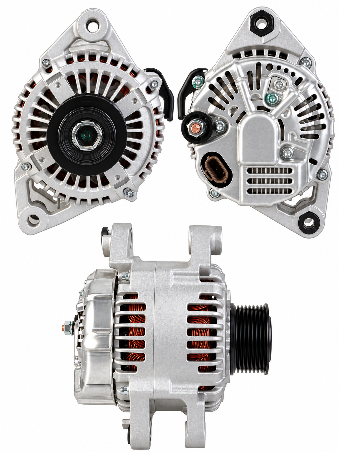 Alternador para Kia Sorento D4CB (2 Pina Redonda) 12 V, 110 A