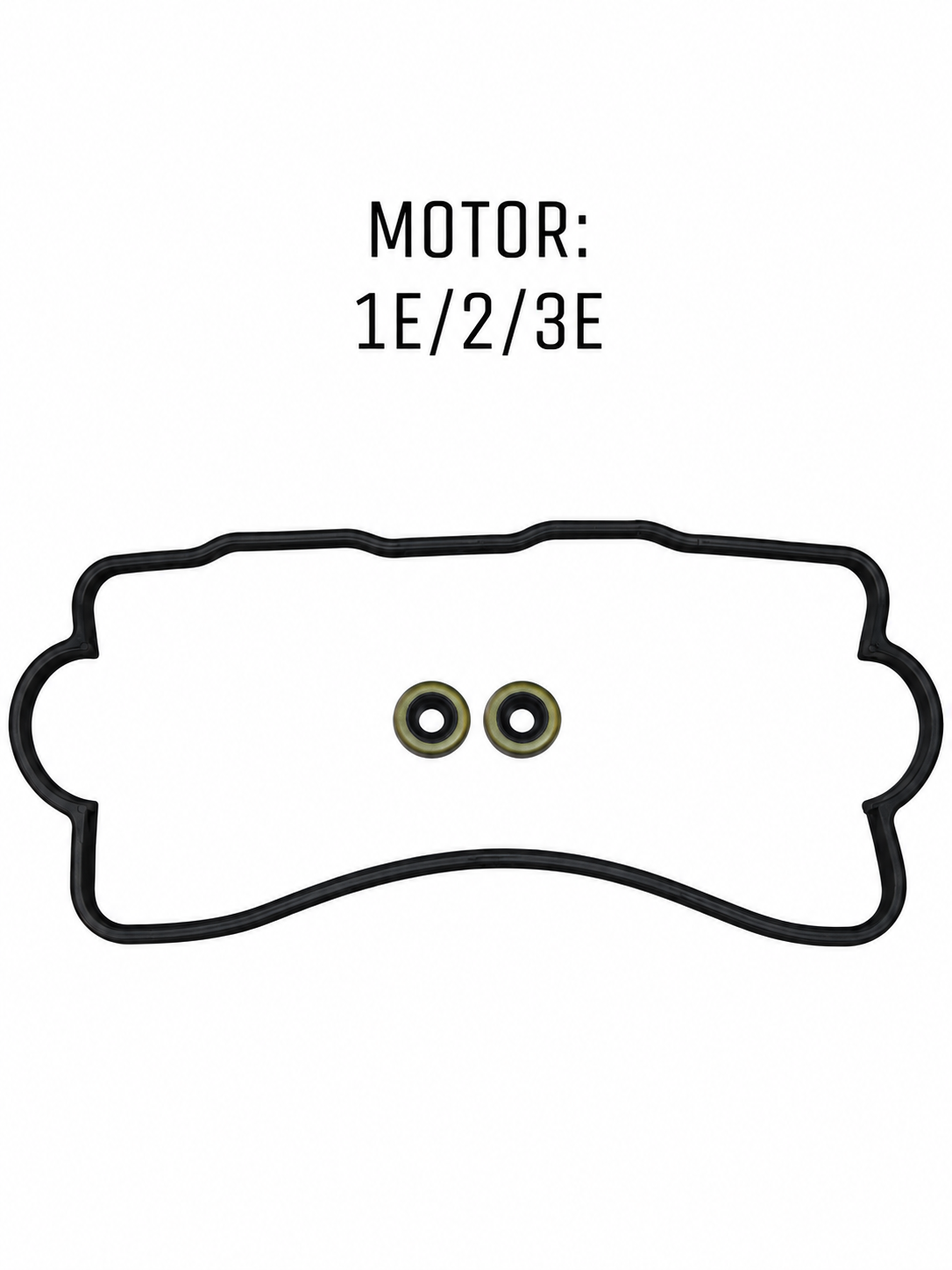 Empaque Tap válvulas para Toyota Tercel 1E/2/3E (3 Piezas)