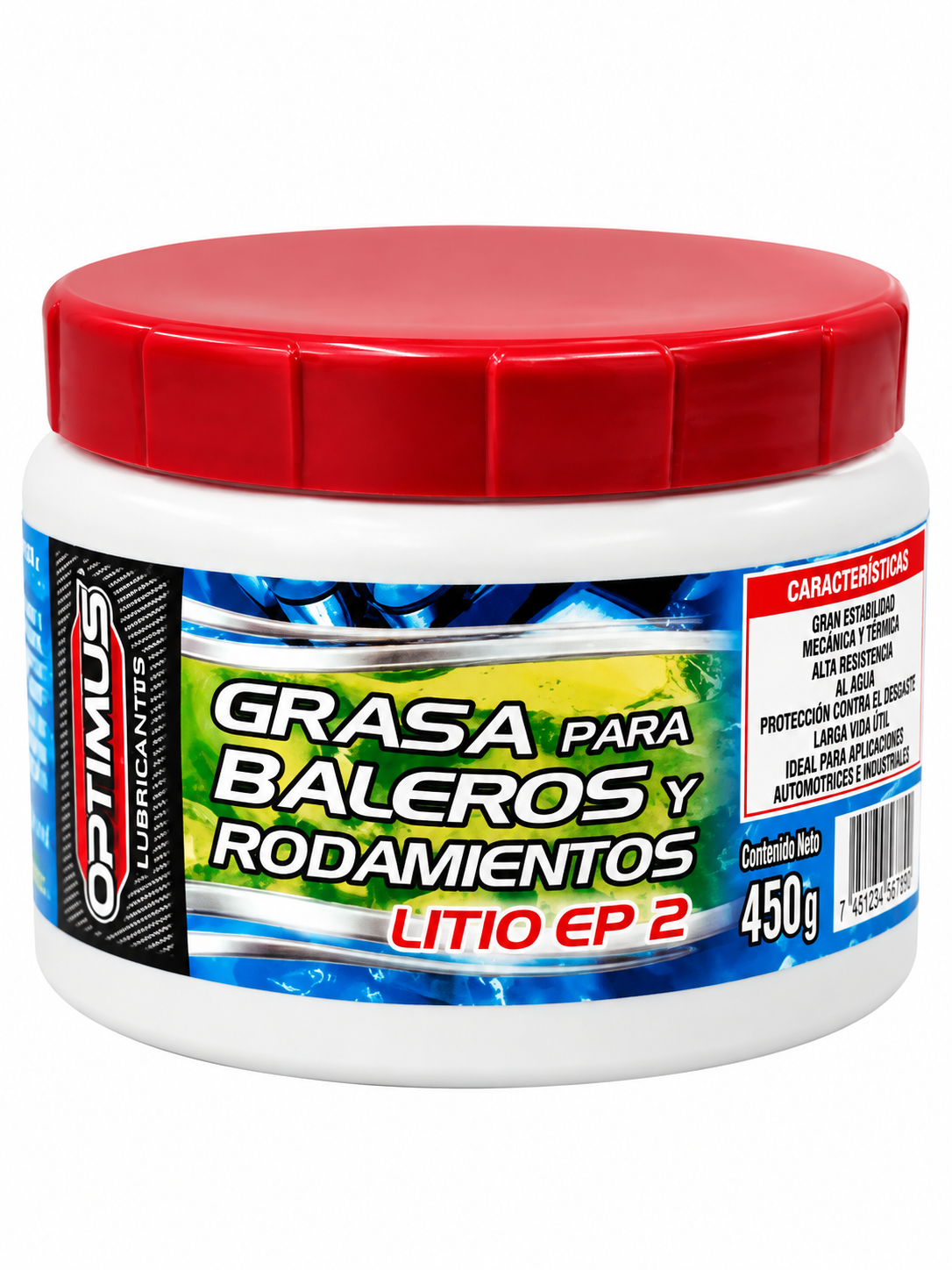 Aceite y lubricante automotriz Optimus Grasa Chasis Roja CJ24