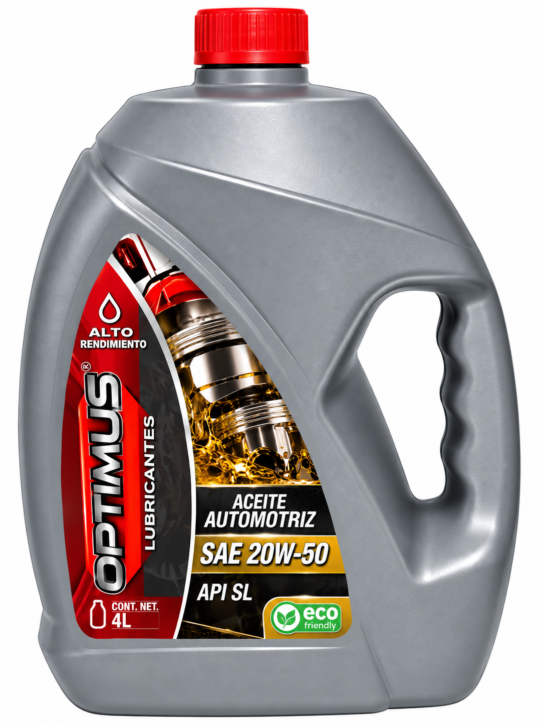 Aceite y lubricante automotriz Optimus Sae 15W40 Quinto