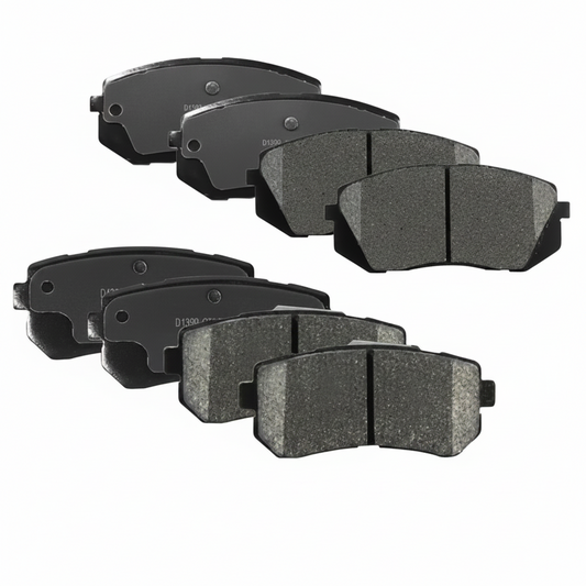 Pastillas de freno cerámica Hyundai Elantra 2009-2012 Tucson 2011 en adelante Accent 2006-2011 I30 2007 en adelante Kia Sportage 2011-2014 Forte 2010-2013 Rio 2006-2010 Trasera