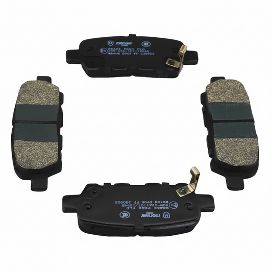 Pastillas de freno cerámica Nissan Sentra 2007-2012 Altima 2002-2009 Maxima 2004-2014 Murano 2004-2014 Quest 2004-2014 Rogue 2008 en adelante X-Trail 2001-2006 Suzuki Grand Virara 2009-2013 Trasera