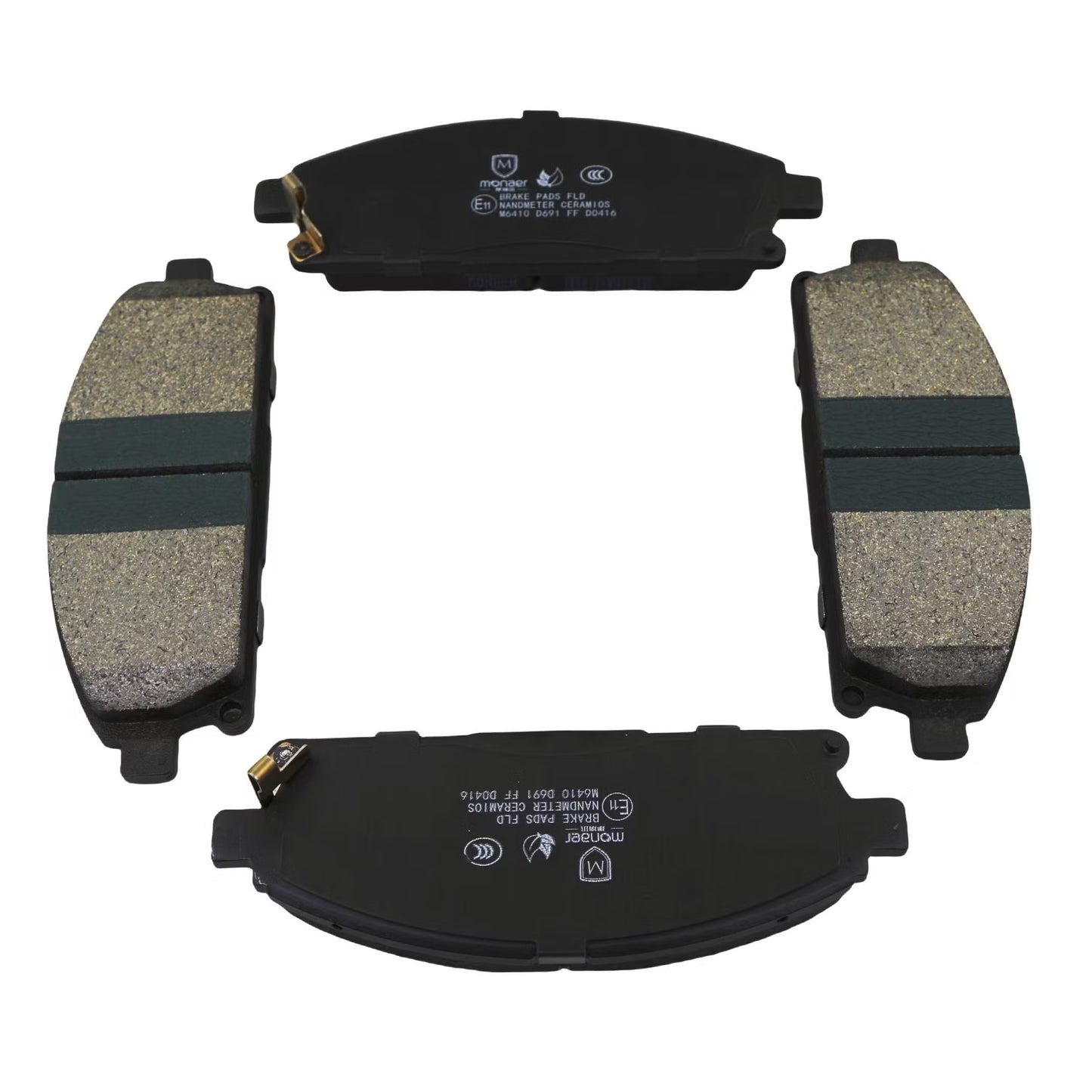Pastillas de freno cerámica Nissan Pathfinder 1996-2004 Quest 2004 en adelante XTrail 2001-2006 Honda Elysion 2004-2013