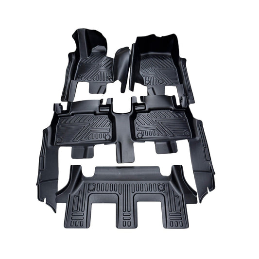 Alfombra de bandeja Ford Explorer 2022 4 piezas 5D negra