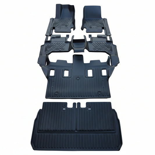 Alfombra de bandeja Toyota Land Cruiser Prado Luxury 2024 7 piezas 5D