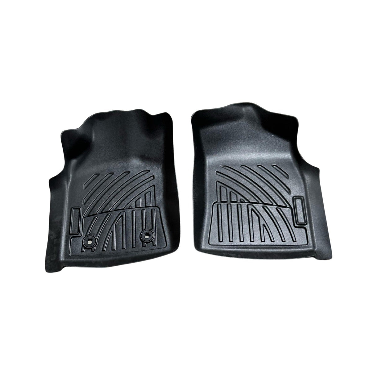 Alfombra de bandeja Toyota Hilux Vigo 2006-2015 2 piezas 3D negra