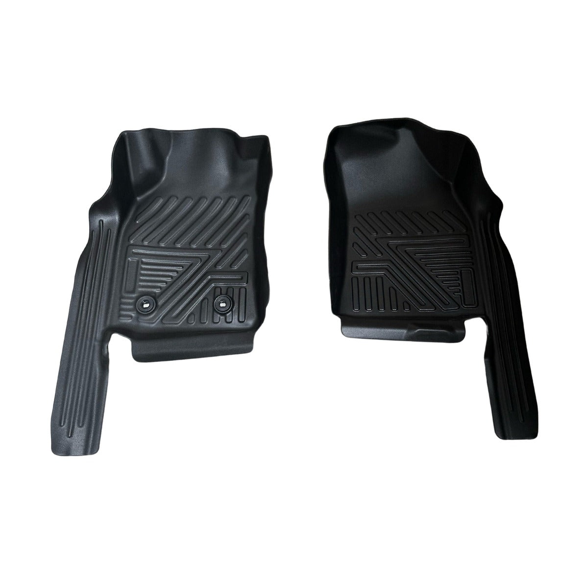 Alfombra de bandeja Toyota Hilux Vigo 2005-2011 2 piezas 5D negra