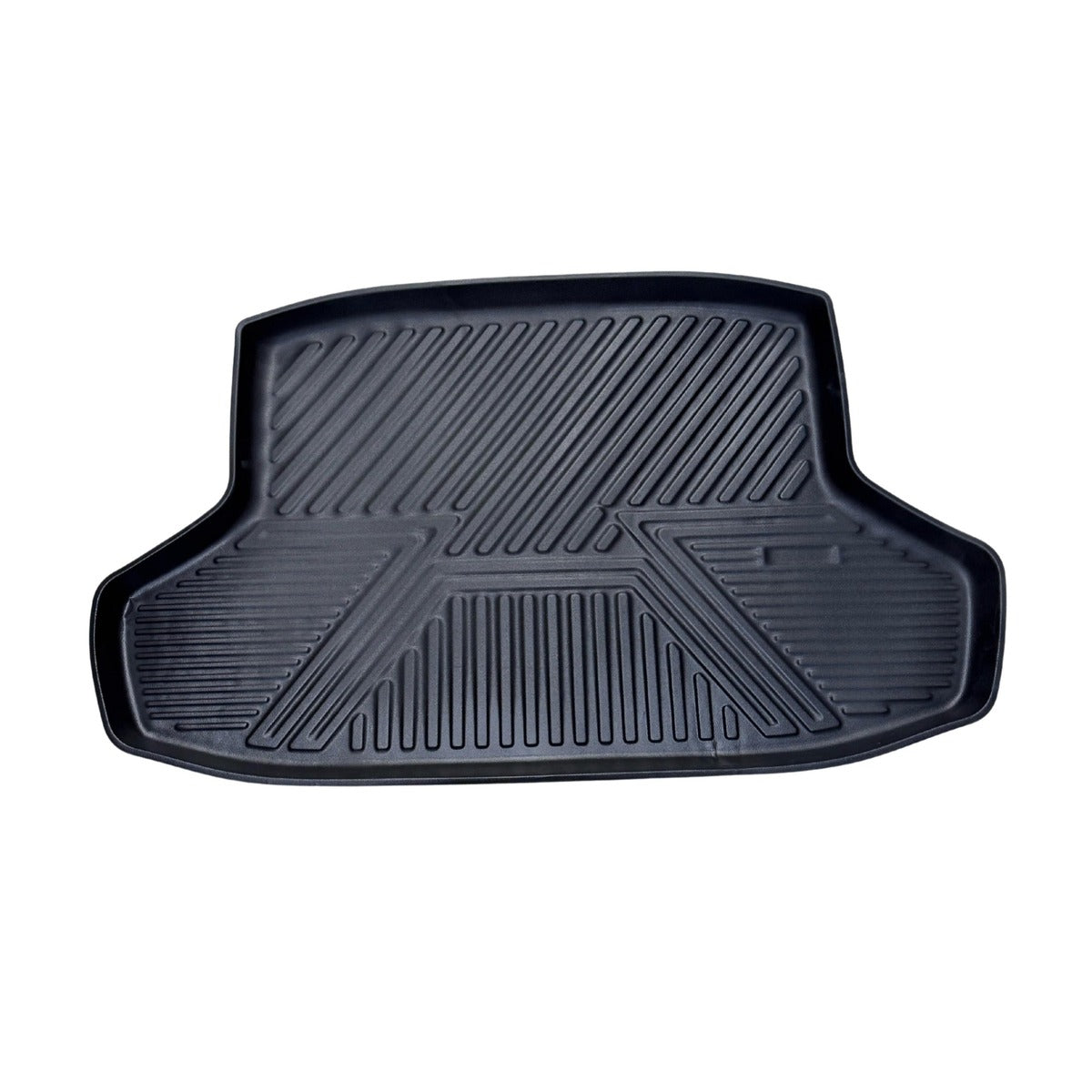 Alfombra de baúl Honda Civic 2022 baúl 1 pieza 3D negra
