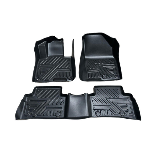 Alfombra de bandeja Kia Sportage 2020 3 piezas 3D negra