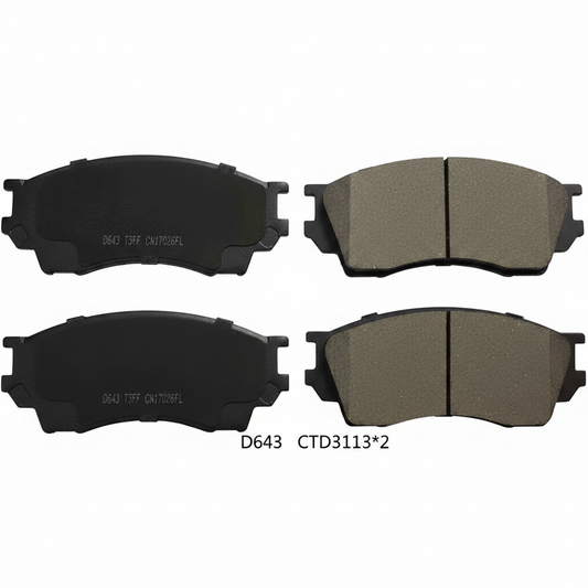 Pastillas de freno cerámica Mazda E2200 B2500 1995-2000 4WD