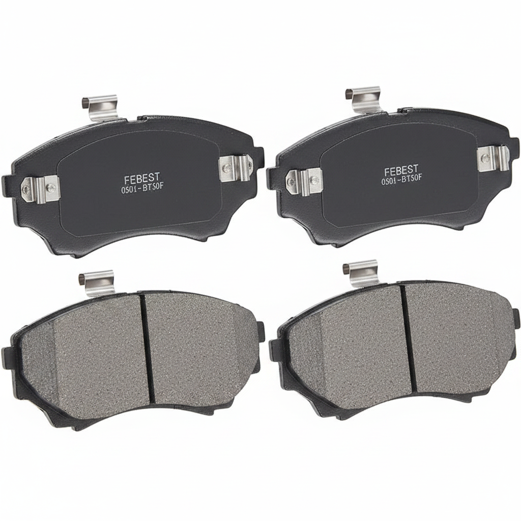 Pastillas de freno cerámica Mazda BT-50 4WD 2007-2011 B2900 2004 en adelante B2500 2004 en adelante Ford Ranger 2007-2011