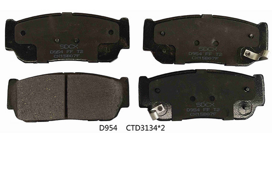 Pastillas de freno cerámica Kia Sedona 2003-2007 Sorento 2003-2007 Trasera /(Puede usar D1297)