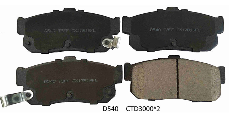 Pastillas de freno Nissan Altima 1993-2001 Maxima 1989-2001 Sentra 2000-2001 Trasera