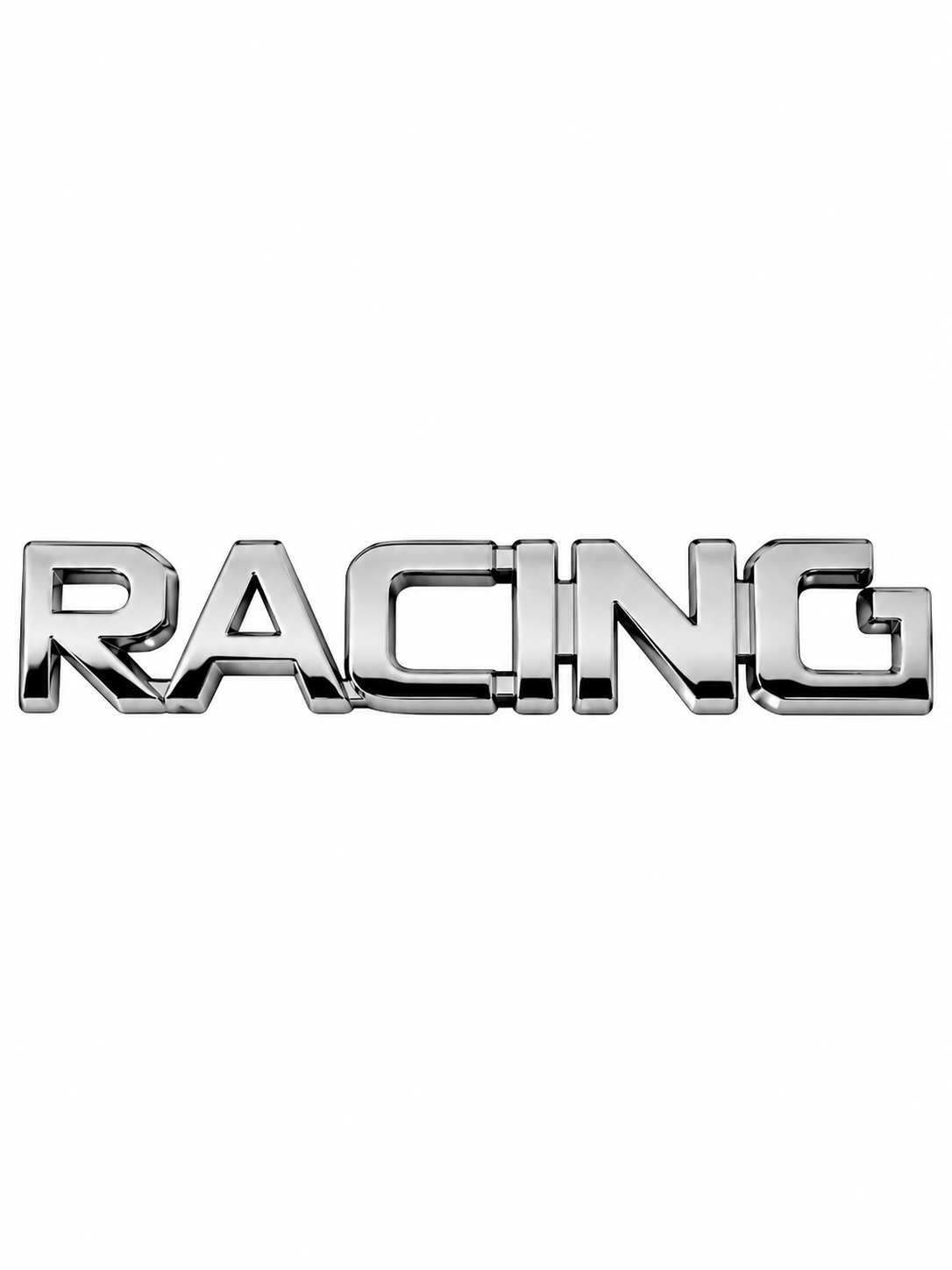 Emblema Cromado Racing