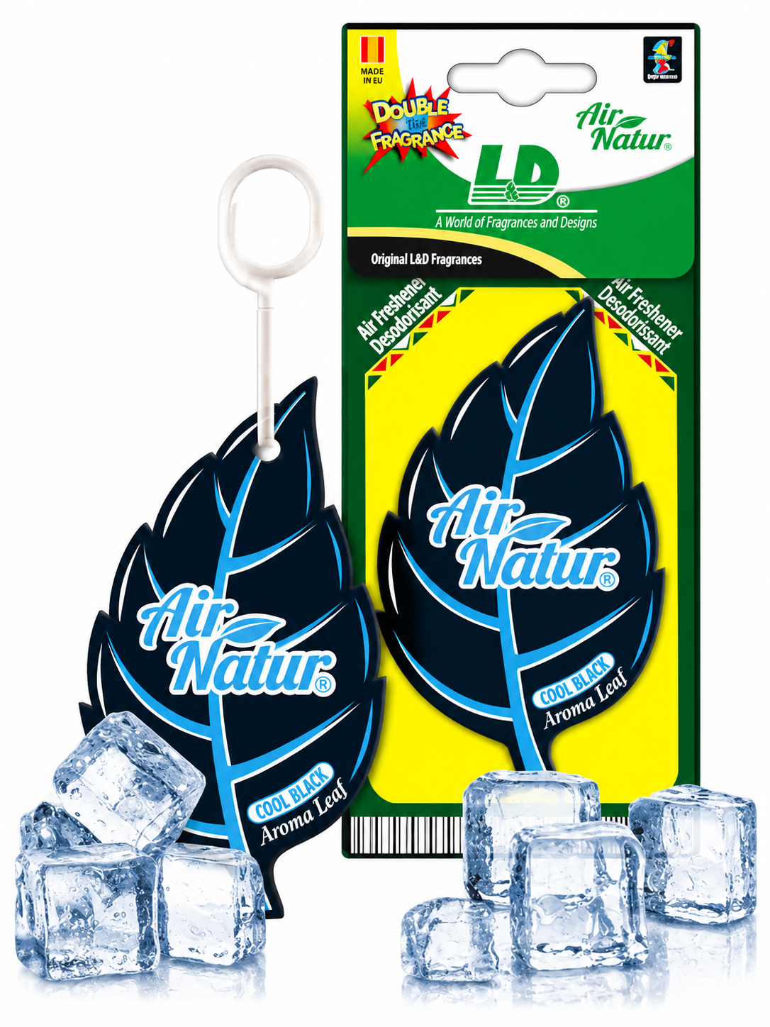 Aromatizante automotriz Air Natur celulósico Ocean
