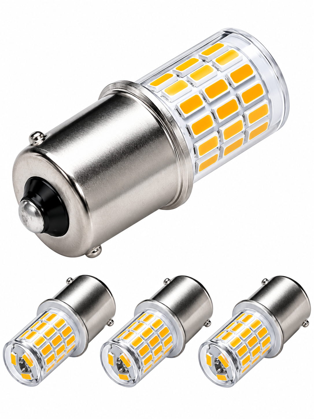 Foco automotriz 3156, 12 V 2PZS LED Ambar