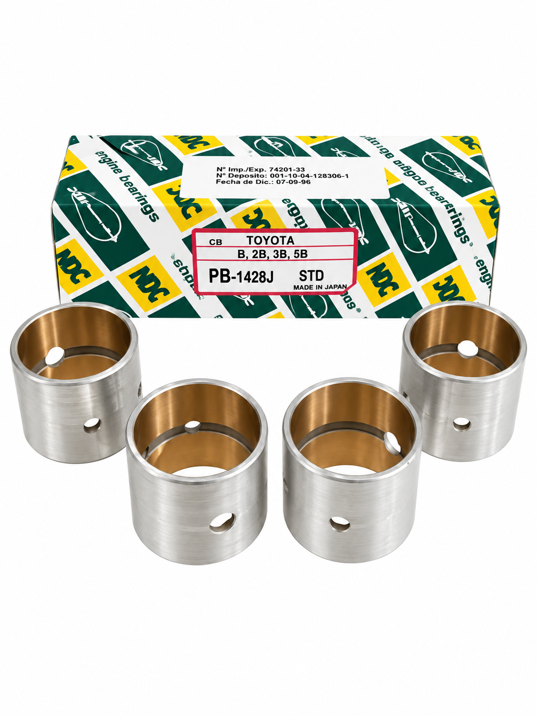 Buje Biela para Toyota 3B